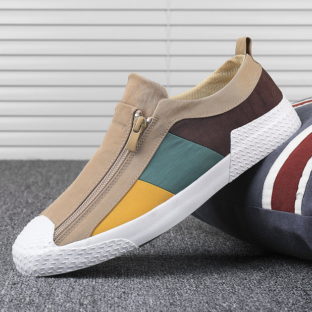 Men's Mixed Color Canvas Shoe