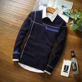 Men's One Stripe Pullover - TrendSettingFashions 