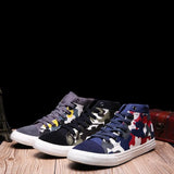 Men's Camo High Top Shoe - TrendSettingFashions 