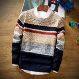 Men's Round Collar Jumper - TrendSettingFashions 