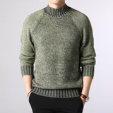 Men's Half Turtleneck Pullover Up To 3XL - TrendSettingFashions 