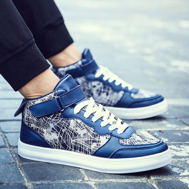 Men's Print High Tops(Several Styles) - TrendSettingFashions 