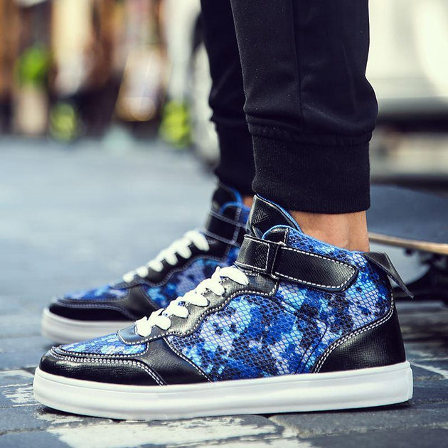 Men's Print High Tops(Several Styles) - TrendSettingFashions 