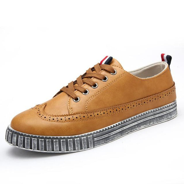 Men's Brogue Casual Lace Up's - TrendSettingFashions 