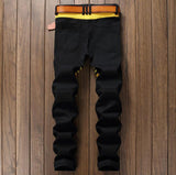 Men's Zipper Denim Pants - TrendSettingFashions 