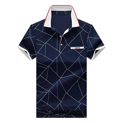 Men's Fashion Printed Polo - TrendSettingFashions 