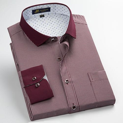 Men's Business Dress Shirt Up To 2XL - TrendSettingFashions 