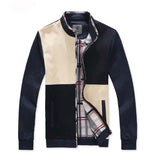 Men's Patchwork Style Jacket - TrendSettingFashions 