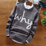 Men's Question Everything Dress Sweater - TrendSettingFashions 