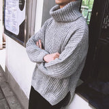 Men's Winter Warm Turtle Neck Pullover - TrendSettingFashions 