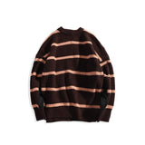 Men's Stripe Knitwear Sweater - TrendSettingFashions 