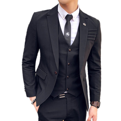 Men's 3pc Fashion Suit Up To 3XL - TrendSettingFashions 