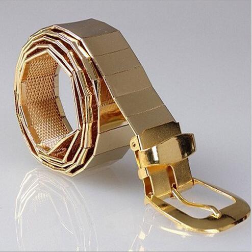 Finished Belt- 24k gold plated, Male Dress 55 – Mil-Bar