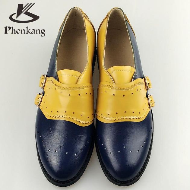 Men's Vintage Fashion Oxfords - TrendSettingFashions 